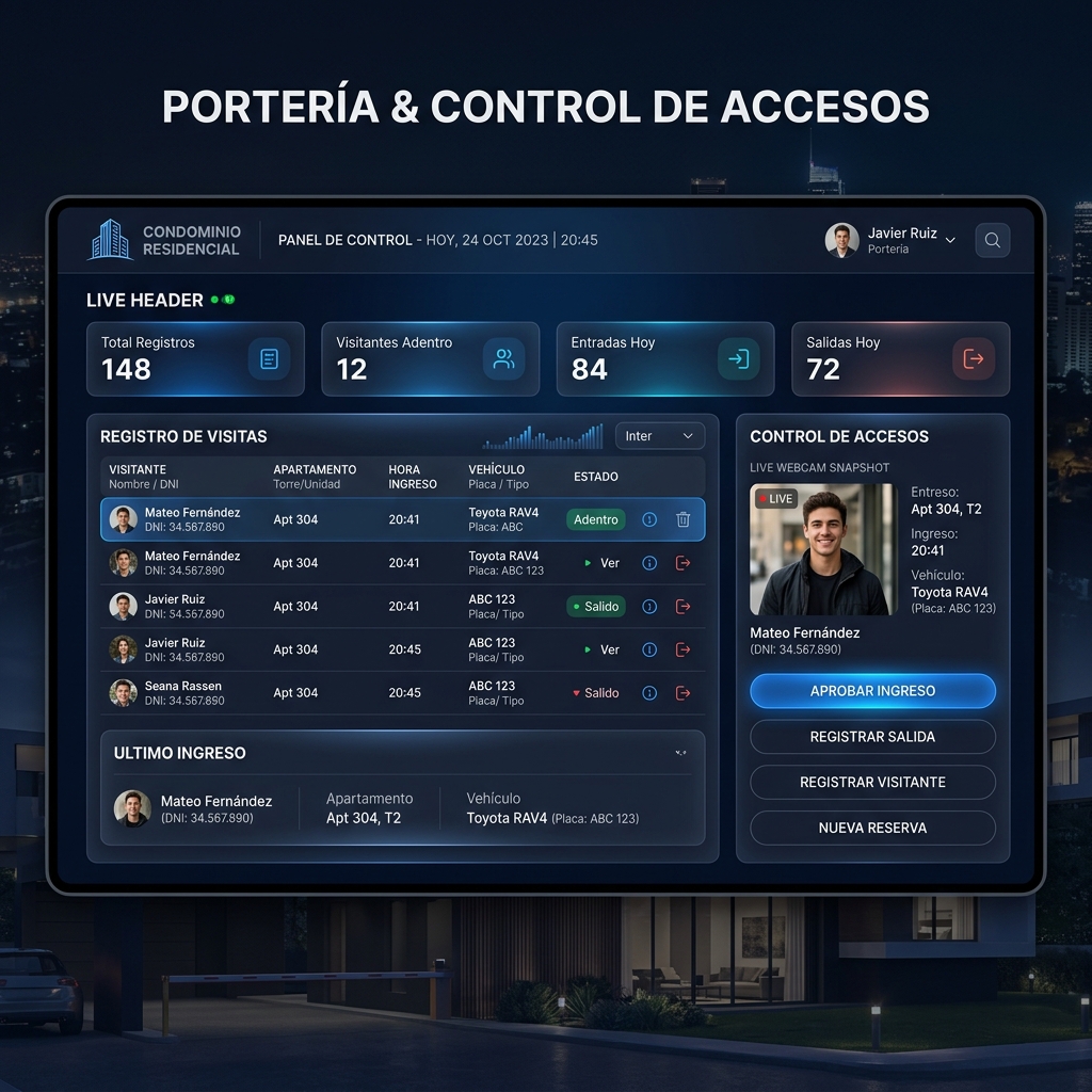 ConjuntOS Portería y Accesos